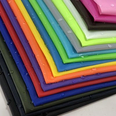 Factory direct sales of 210T polyester taff-dyed waterproof PAPU clothing lining fabric quality