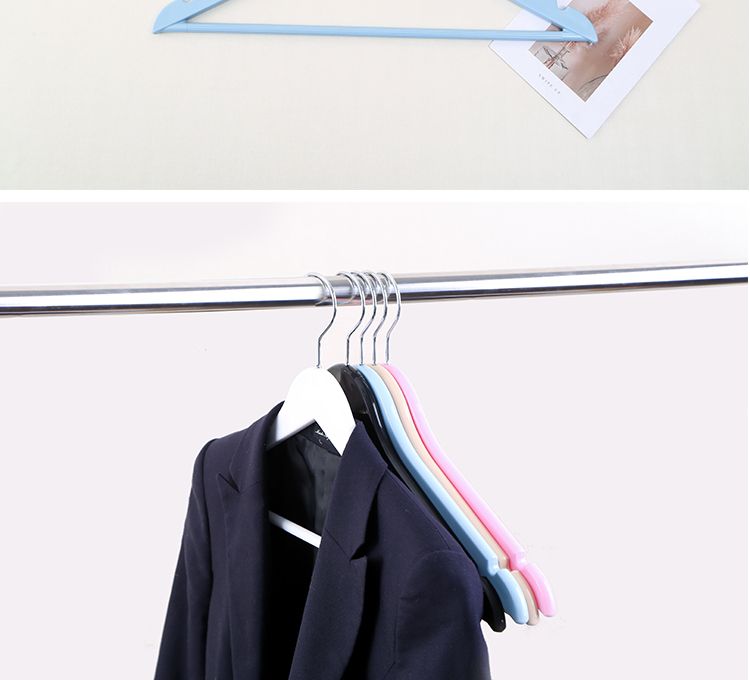 旭峰 简易家 加厚宽肩防滑无痕衣架家用成人西装裤架服装店专用衣撑 多功能晾衣必备详情图12