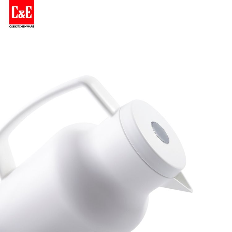 C&E Creative Kitchenware New Nordic Simple Fiji Kettle Home Thermal Thermos Kettle Red Bile Glass Kettle Thermal Thermos Kettle Glass Teapot Item Picture