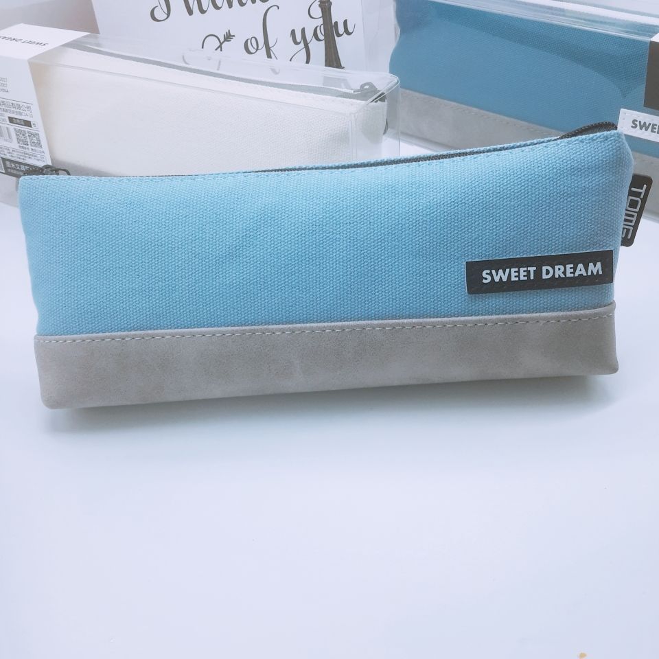 Low flight reverse ladder pen bag Creative student stationery bag simple small fresh zipper Application Scenario