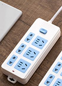 Yiwu Selection Hongying Electric Appliance Jinlai electric plug board 402 4.5m /19866