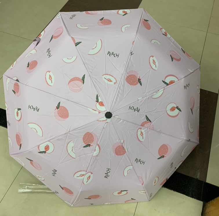 Automatic Triple Folding Umbrella For Both Rain And Sunshine Folding Vinyl Sunshade For Men And Women Application Scenario