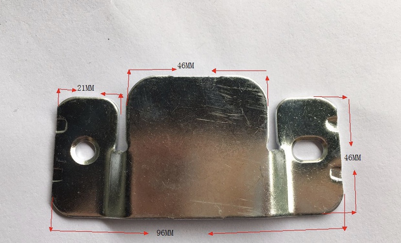 Mountain character sofa insert piece connection parts, hardware clips, furniture hardware accessories, sofa seat armrest pins details Picture