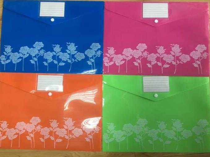 FC solid color file bag 14C