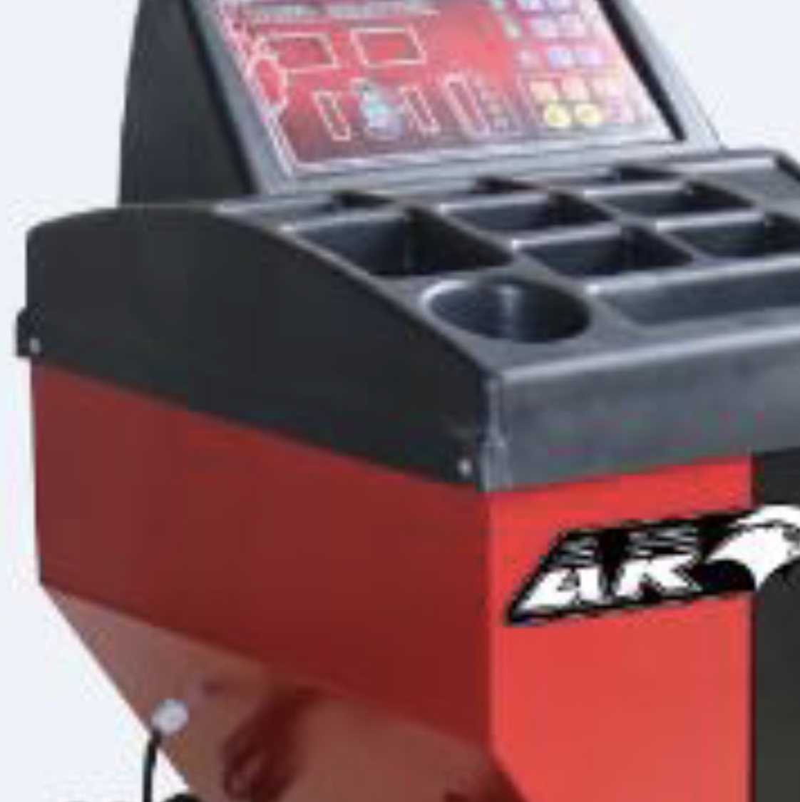 Tire Red Belt Cover Balancing Machine details Picture