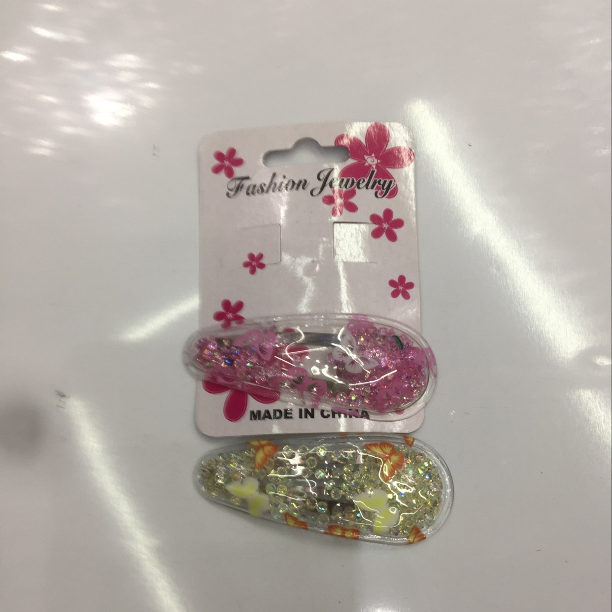 水晶BB夹7公分的