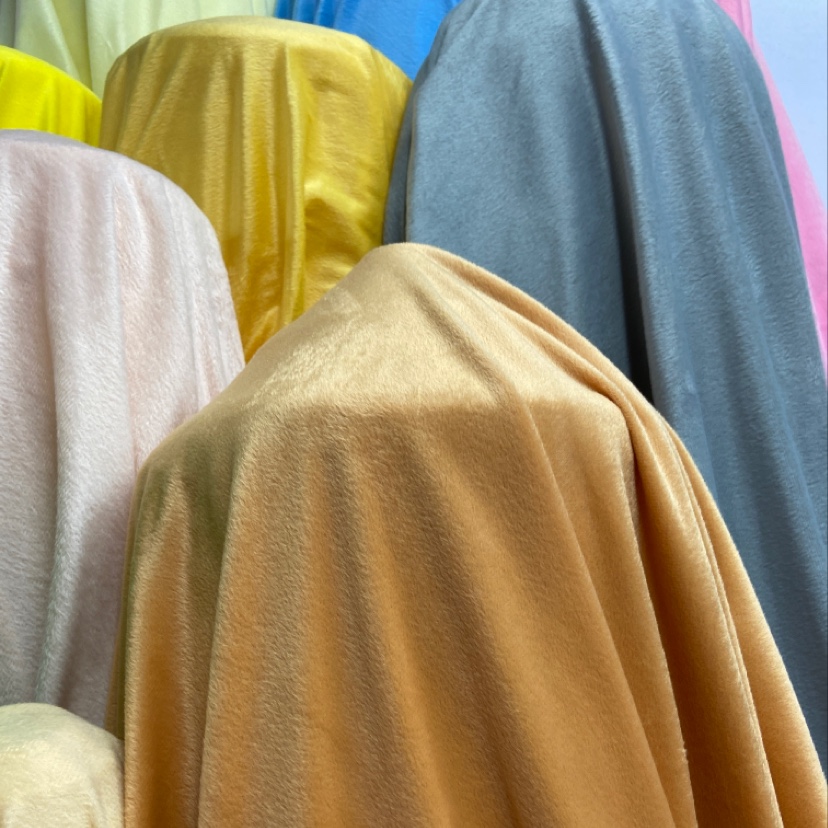 Khaki short plush fabric toys, handicrafts, decorations, daily necessities and clothing