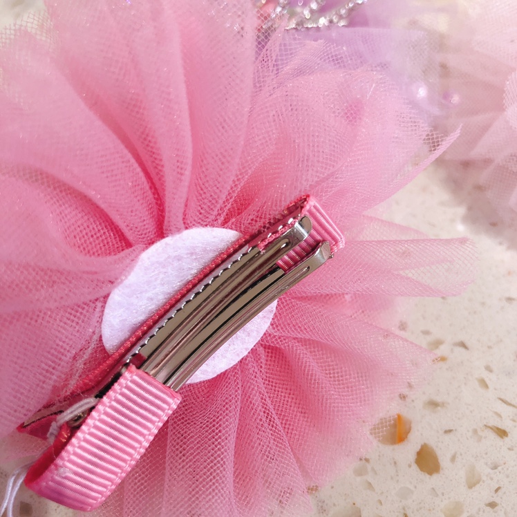 Modern Girl Cute Children Girl Crown With Weight Clamp Single Color Mix 30 Batch Free Shipping Item Picture