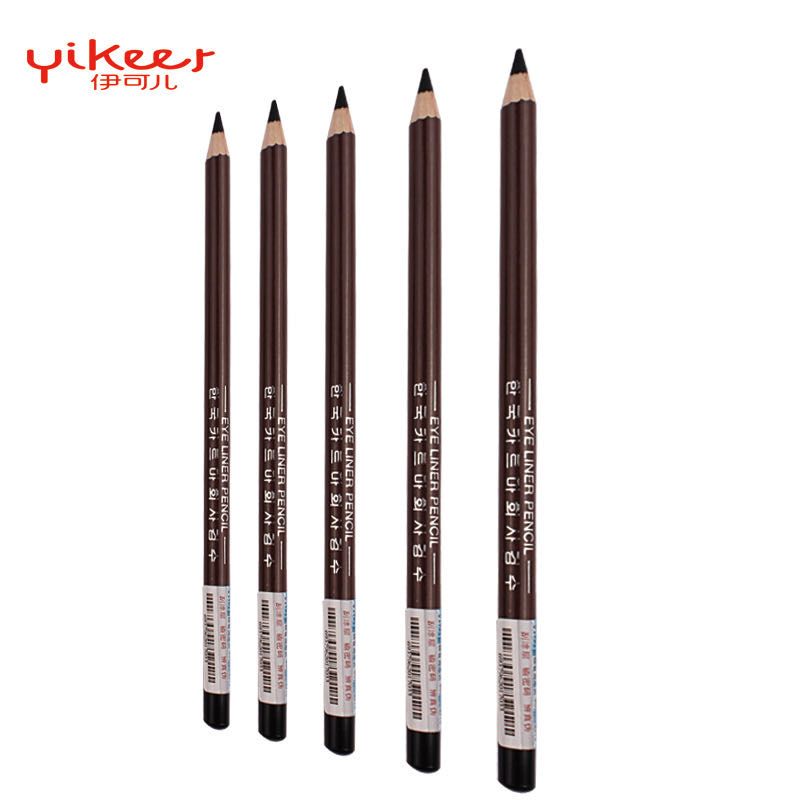 Iker domestic wooden stick 3D stereoscopic and long-lasting eyeliner pen, sharpen-style eyeliner pen can be customized