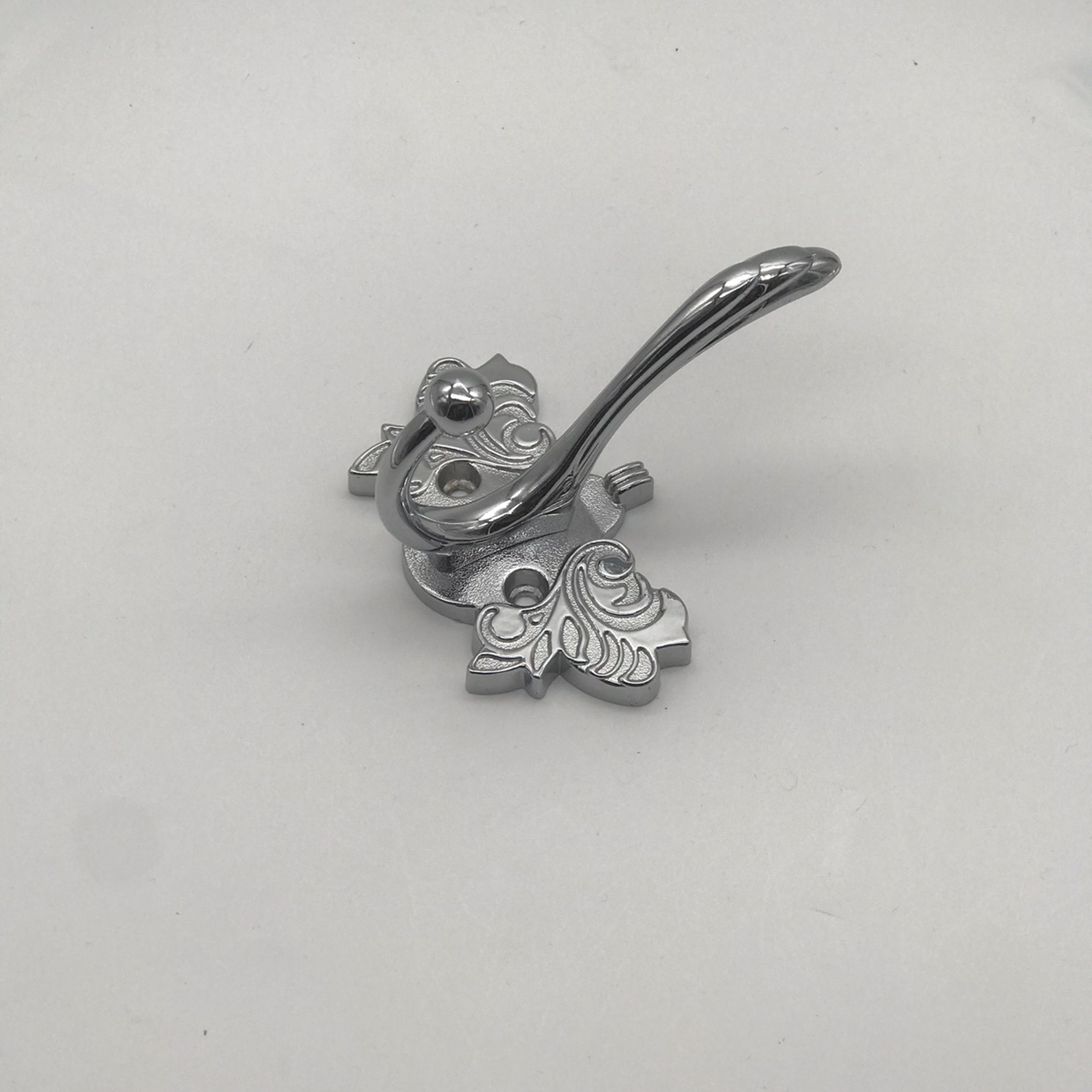 蝴蝶型衣帽钩，单钩产品图