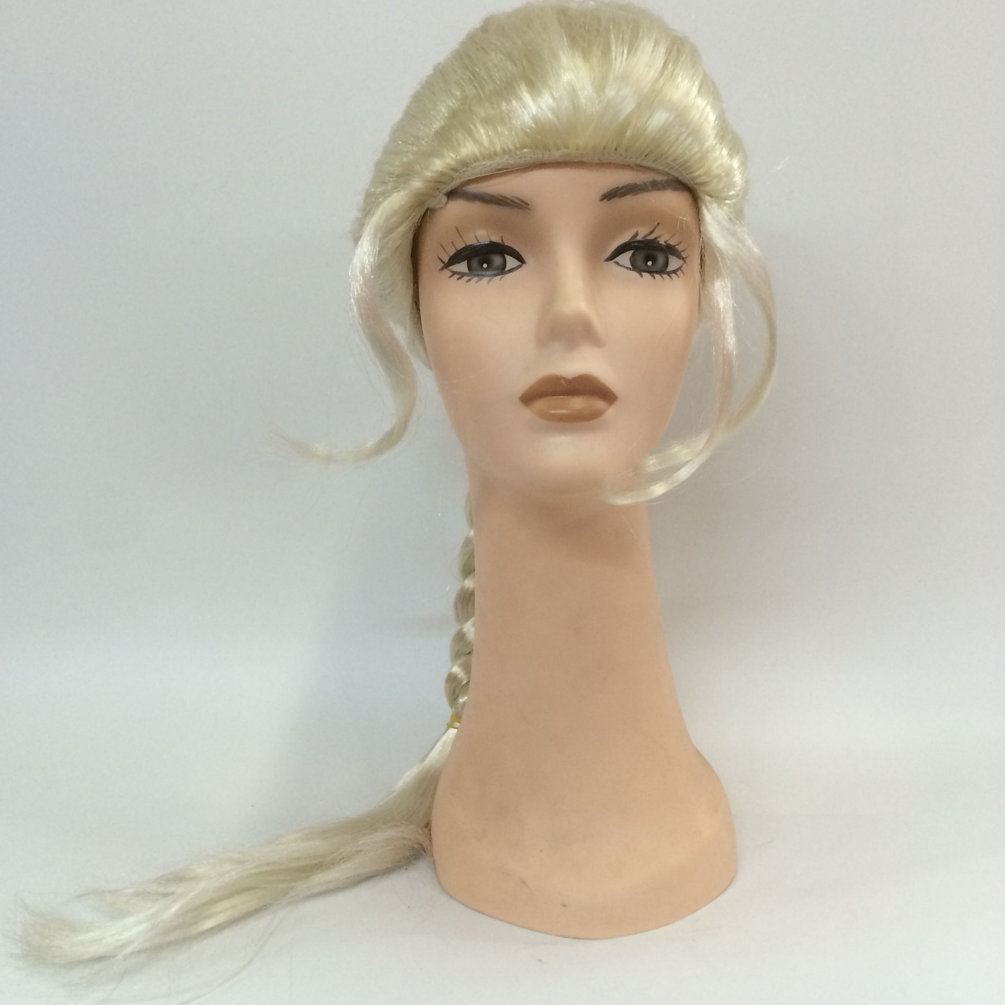 Sister Ice and Snow Elsa's synthetic fiber P material wig