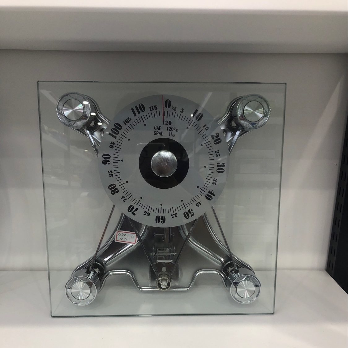 KINLEE金菊 钢化玻璃 机械人体秤 超高端 酒店用