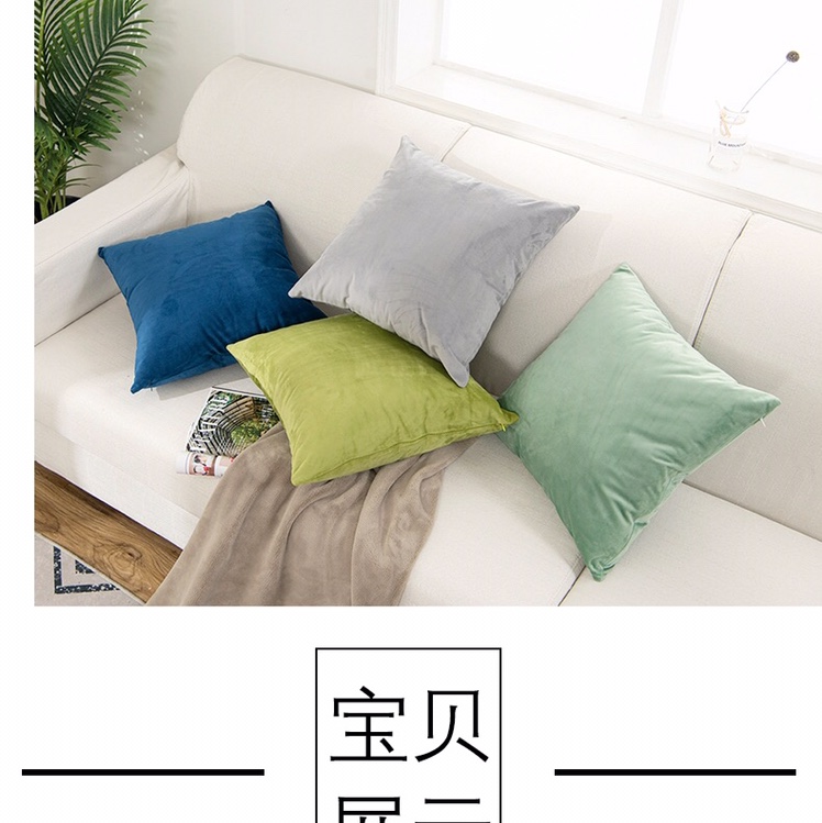 Solid Color Throw Pillows details Picture