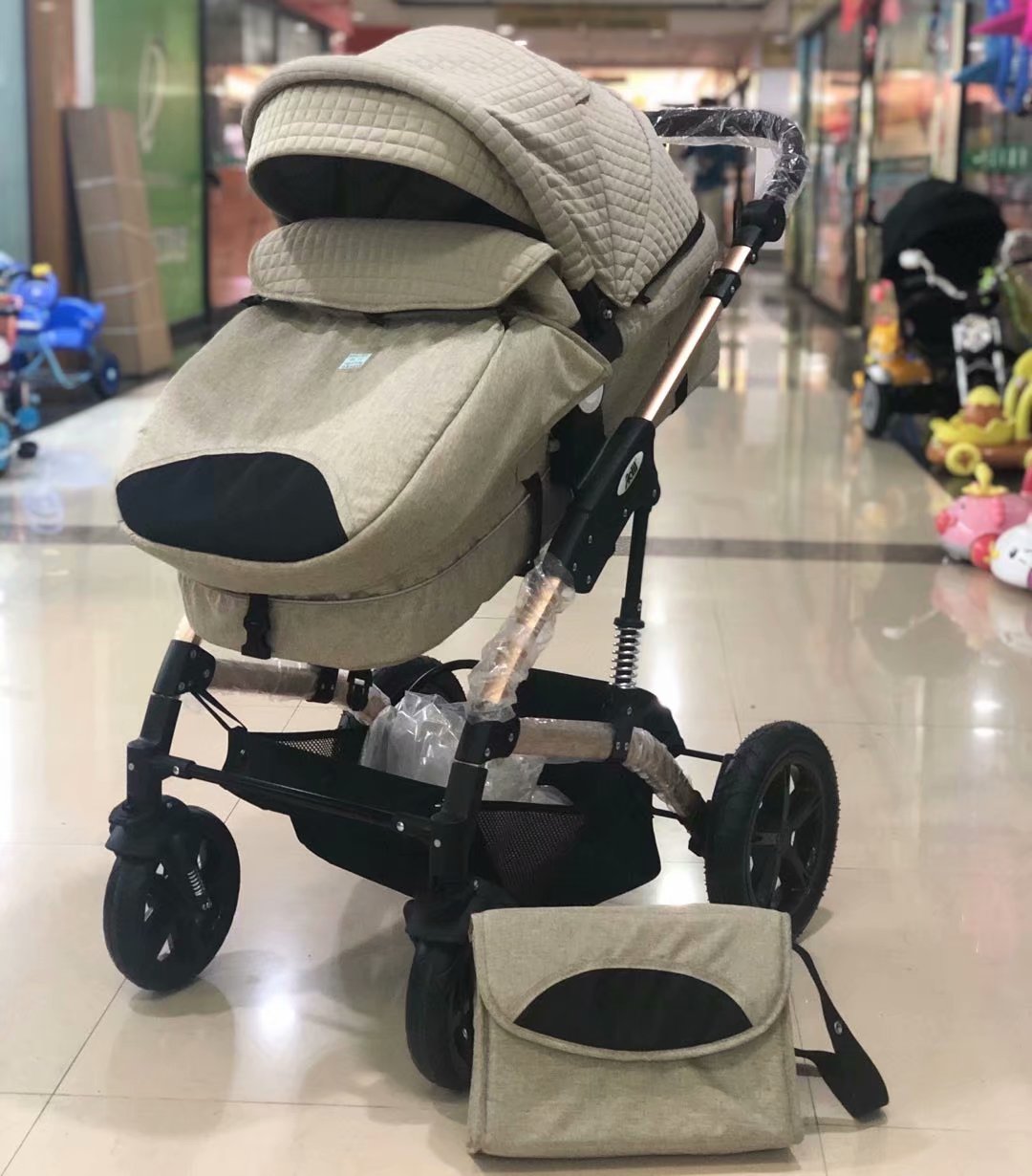 高景观推车婴儿车有妈咪包保暖带脚套童车