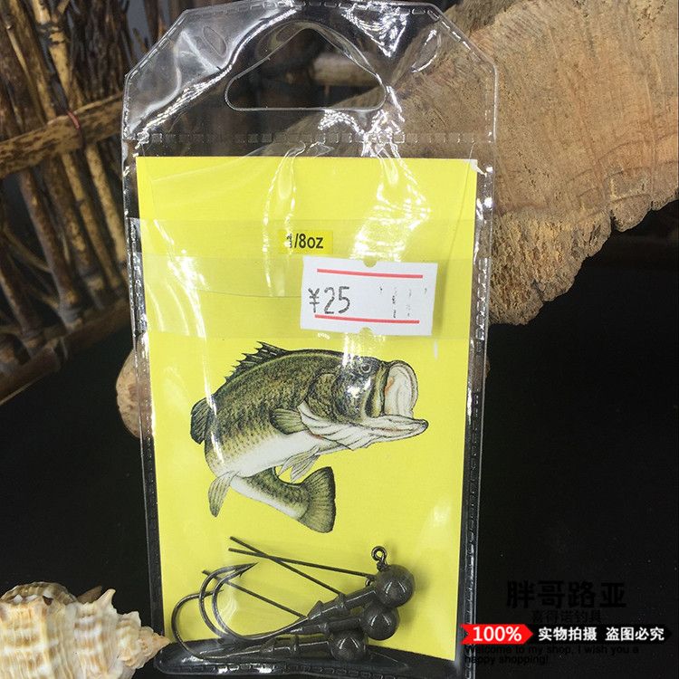 动乐健路亚专用鱼钩JIG 钨粉铅头钩软饵路亚钩详情图3