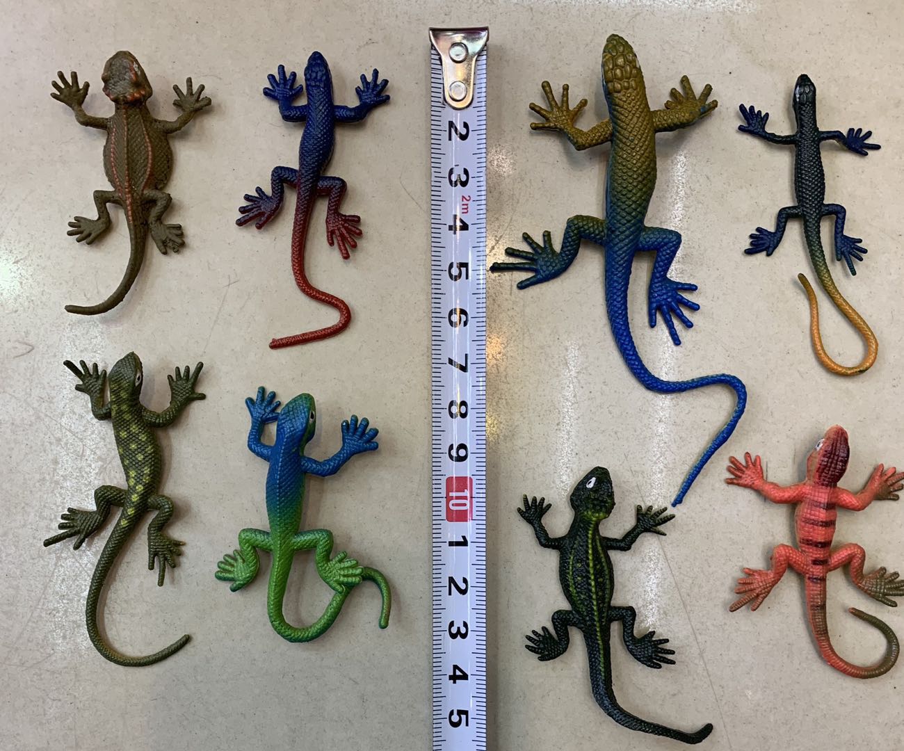 爬行动物蜥蜴 壁虎 青蛙 蛇类 鳄鱼动物教具塑胶动物模型玩具产品图