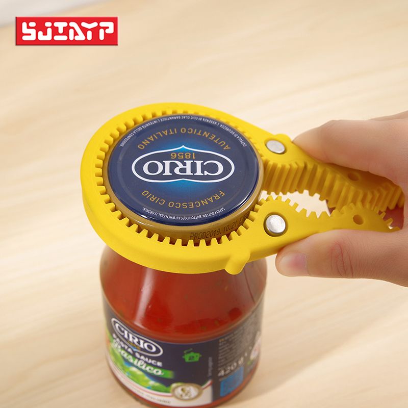 SJIAYP日本旋盖小宝磁性葫芦形开罐器开瓶器拧盖器8字开盖器产品图