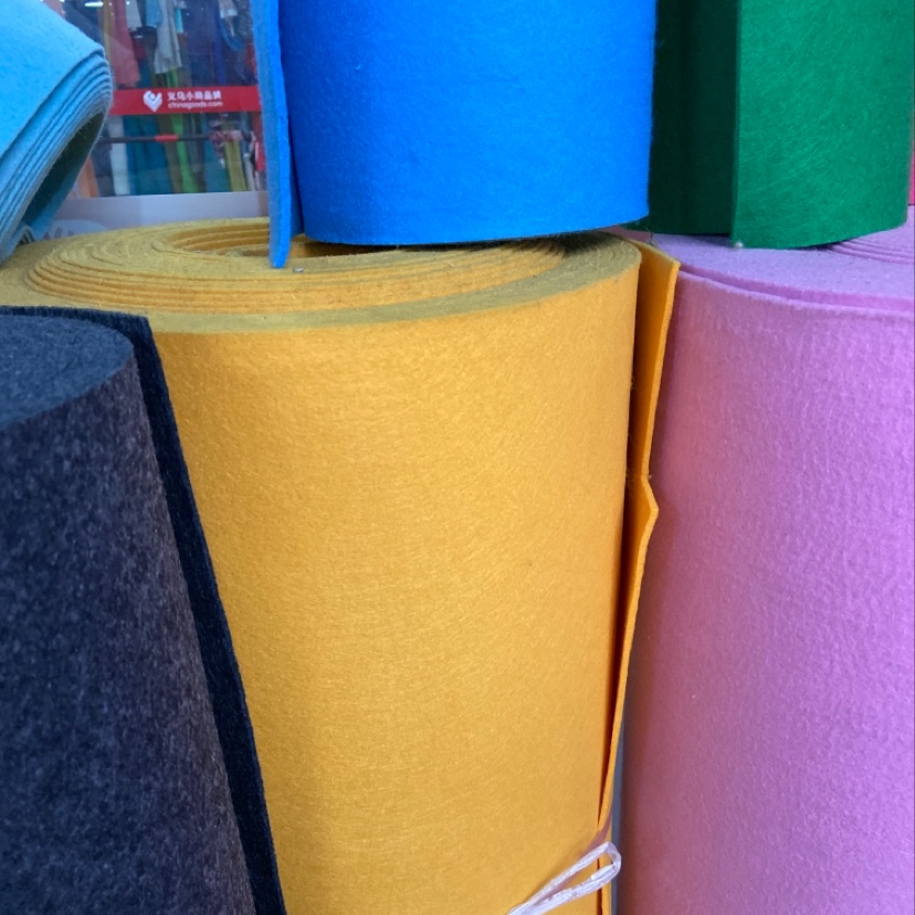 Colorful 5mm thick felt non-woven fabric, handcrafted studio decorations, handicrafts, toys, daily necessities, multiple colors to choose from details Picture