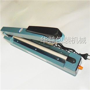 All-aluminum shell 300-type 8mm wide hand-press sealing machine, tea aluminum foil bags, vacuum bags. Huayi Packaging Machinery operates with integrity and offers excellent quality pic 1