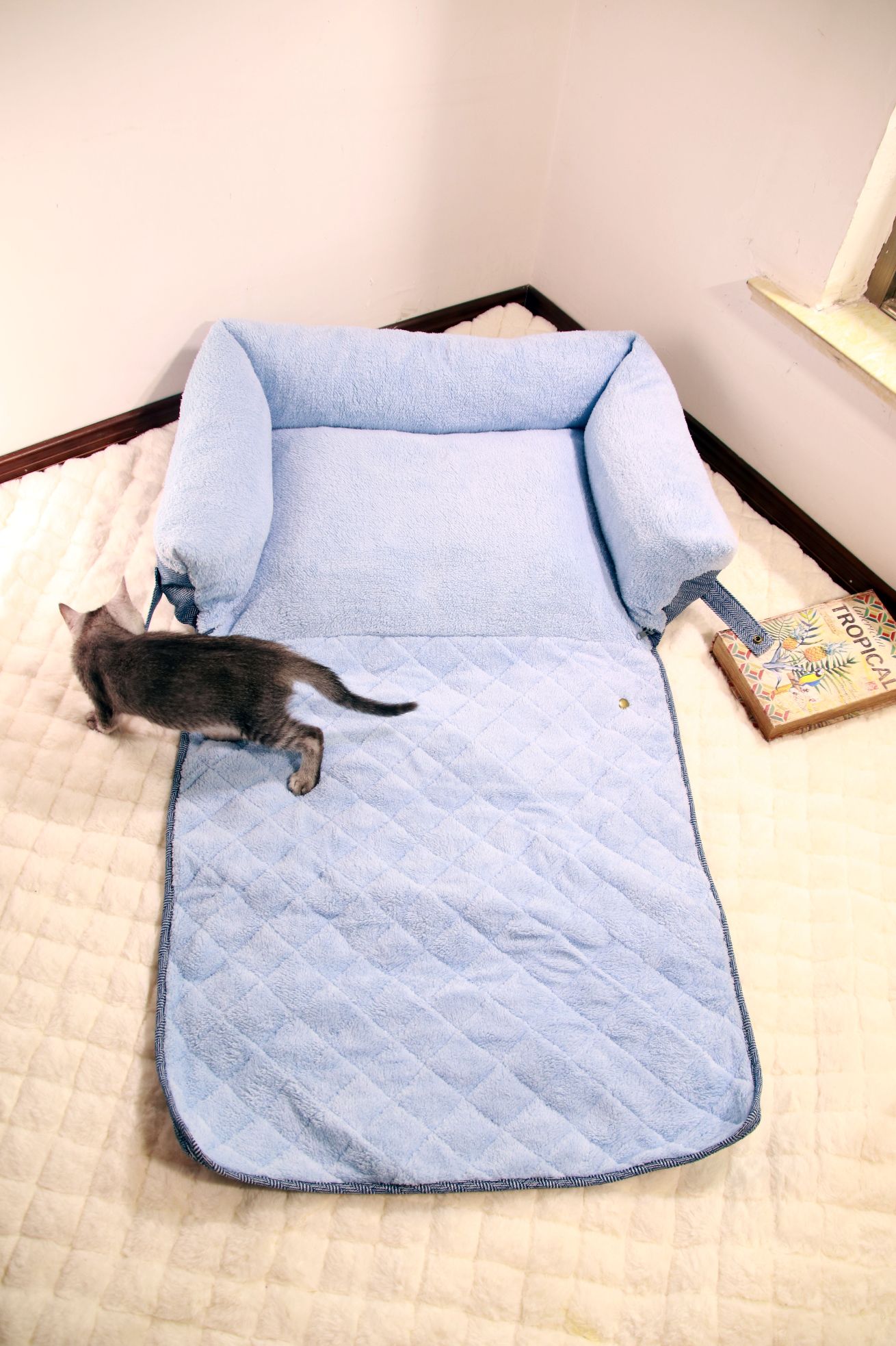New dog sofa, car seat dual-purpose bed mat, comfortable cat pet bed