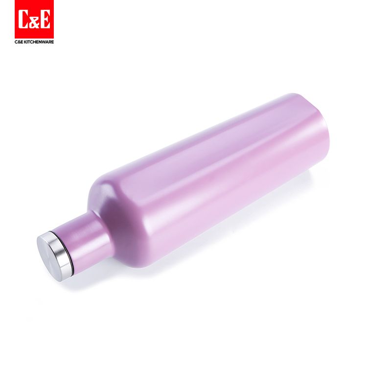 C&E创艺厨具新品多色水杯大容量304不锈钢内胆保温600ml产品图
