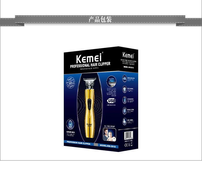 科美KM-2918专业理发剪镂空刀头详情图6