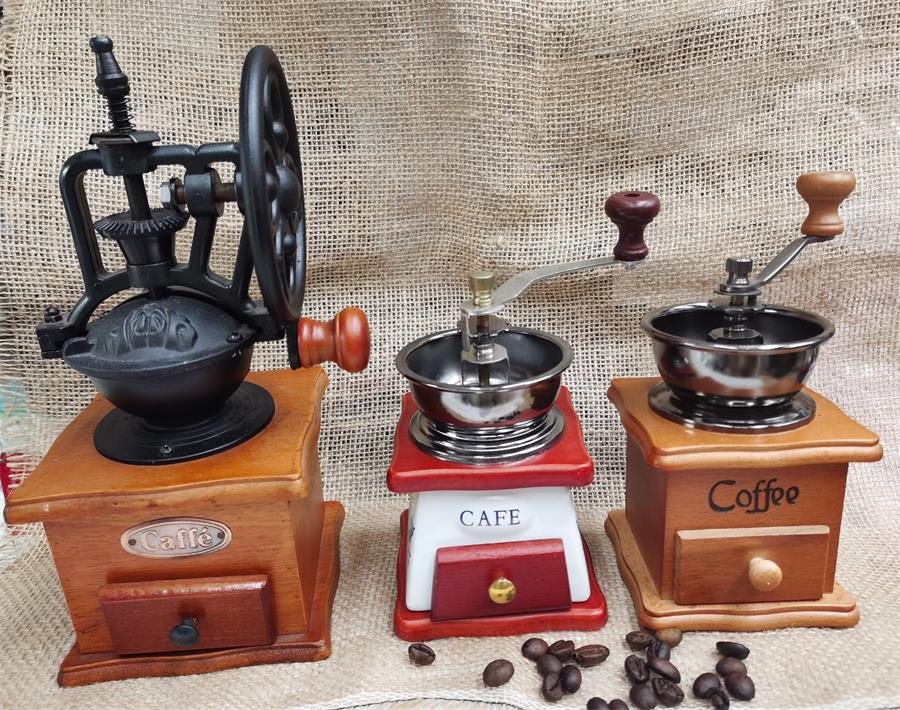 Manual coffee grinder ceramic pic 1