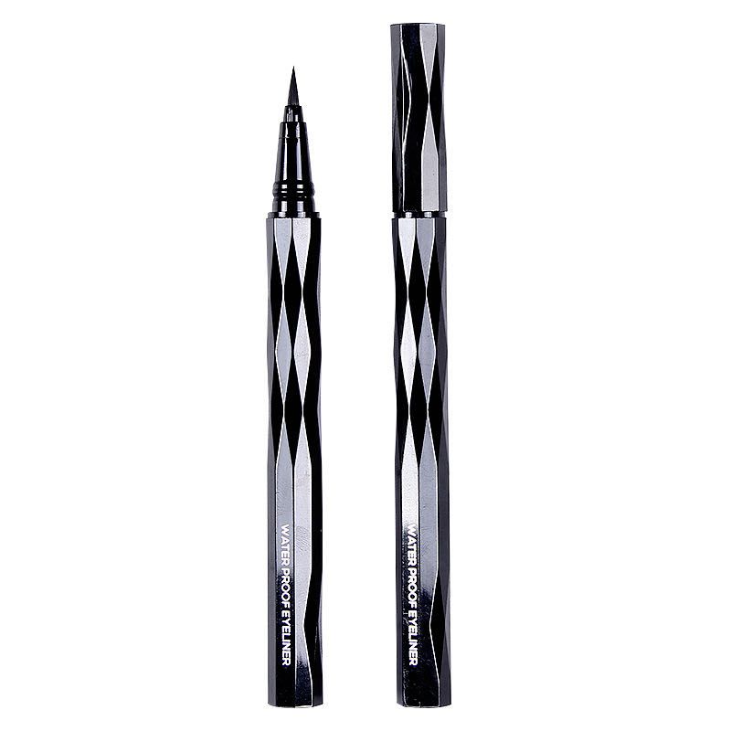 Midnight Cool Black High-end three-dimensional starry sky eyeliner pen, waterproof, non-smudging, non-fading, long-lasting, quick-drying brush head Item Picture
