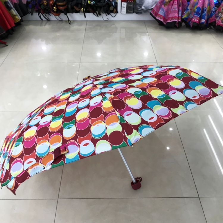 Item No. 4004:50% Discount umbrella with Color ring details Picture