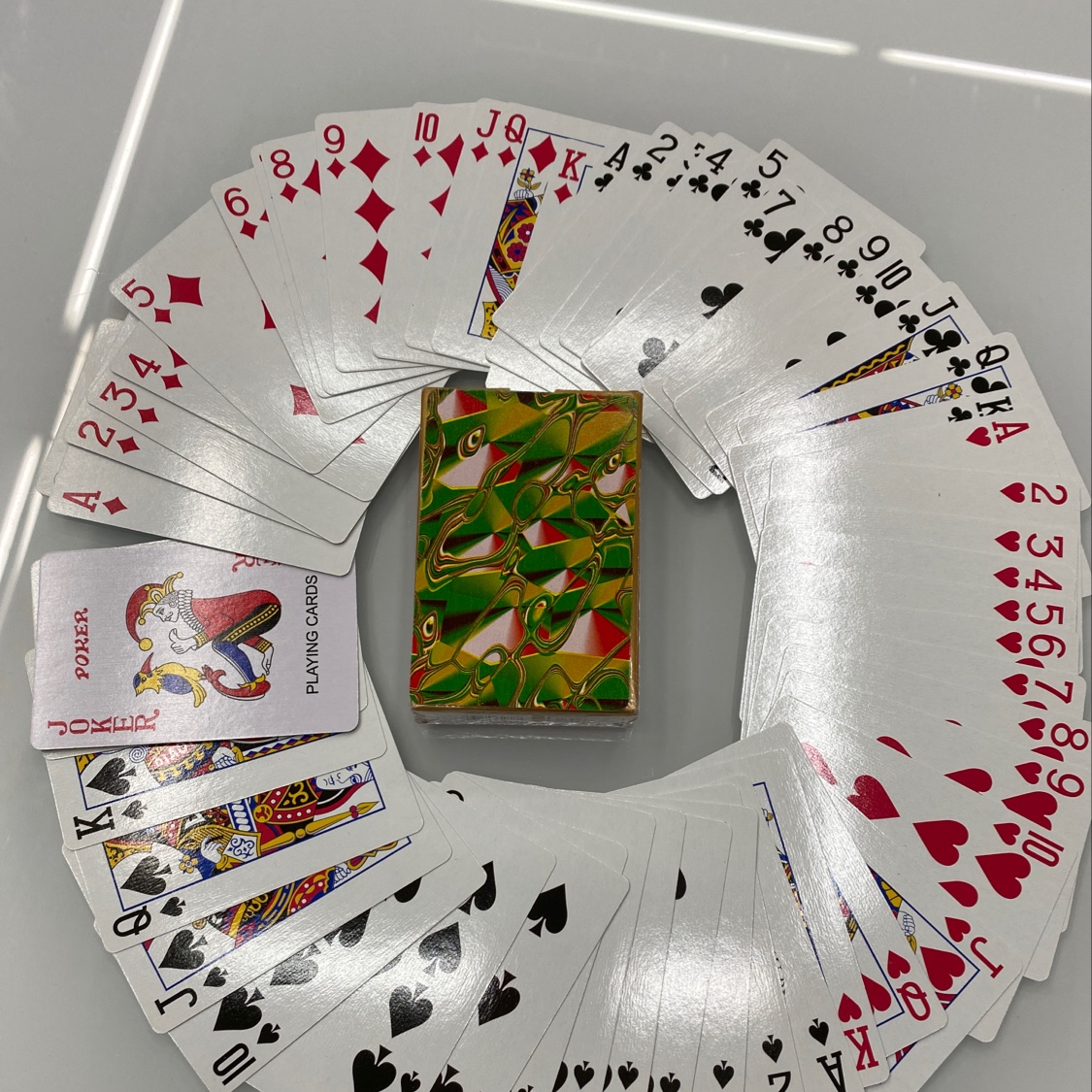 Qianlojin Apple 627 Poker Manufacturers Direct Wholesale And Retail Specification drawing