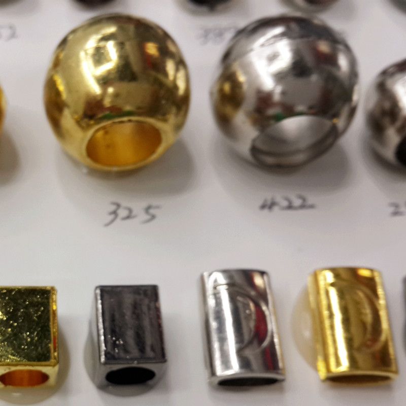 服装辅料 塑料电镀吊钟 绳扣 弹簧扣