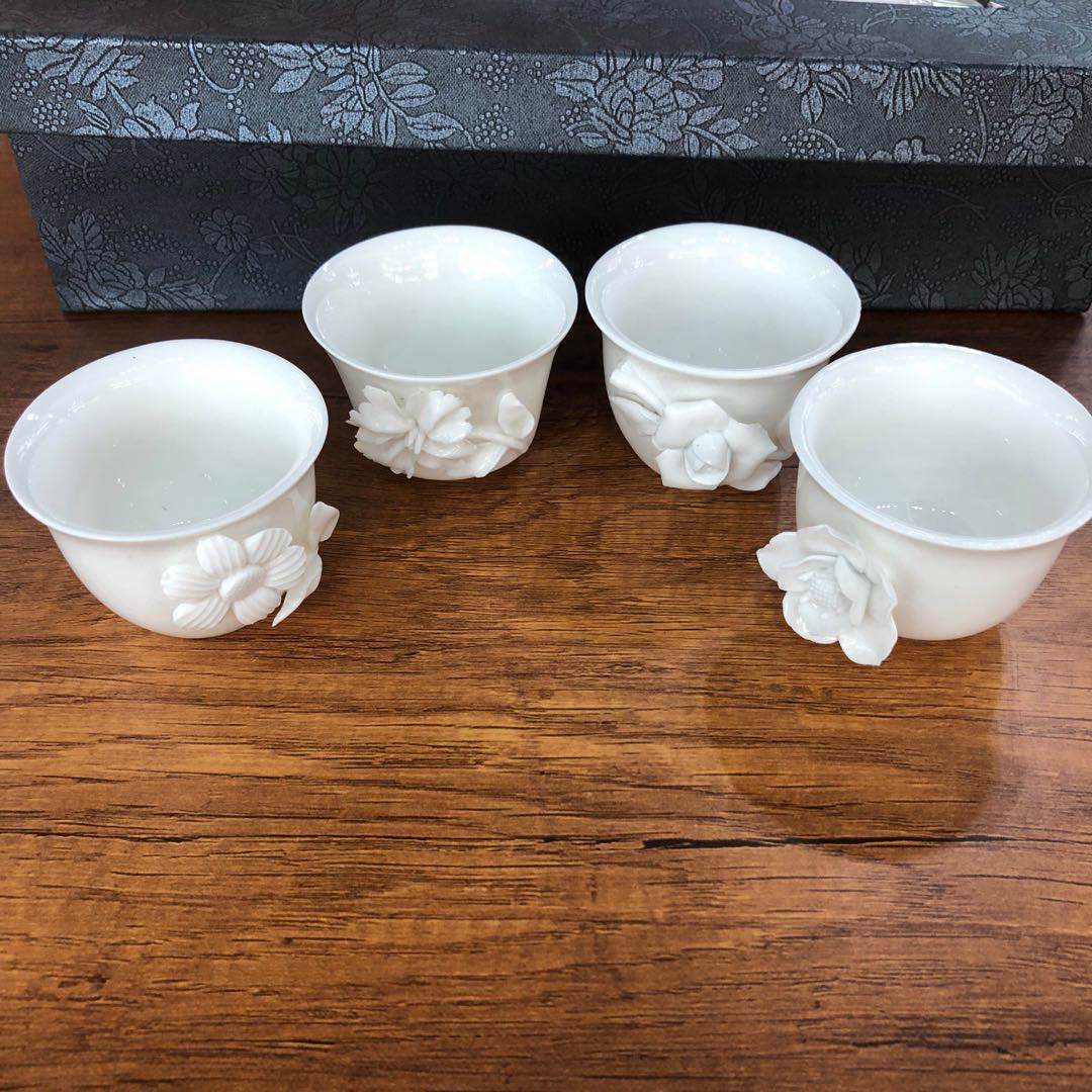 雕花小茶杯 厂家直销批发零售线下实体店现货详情1