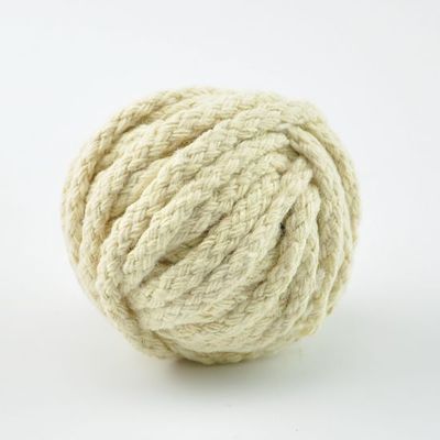 This white cotton eight-strand colored clothing accessory rope is sold directly and custom-made