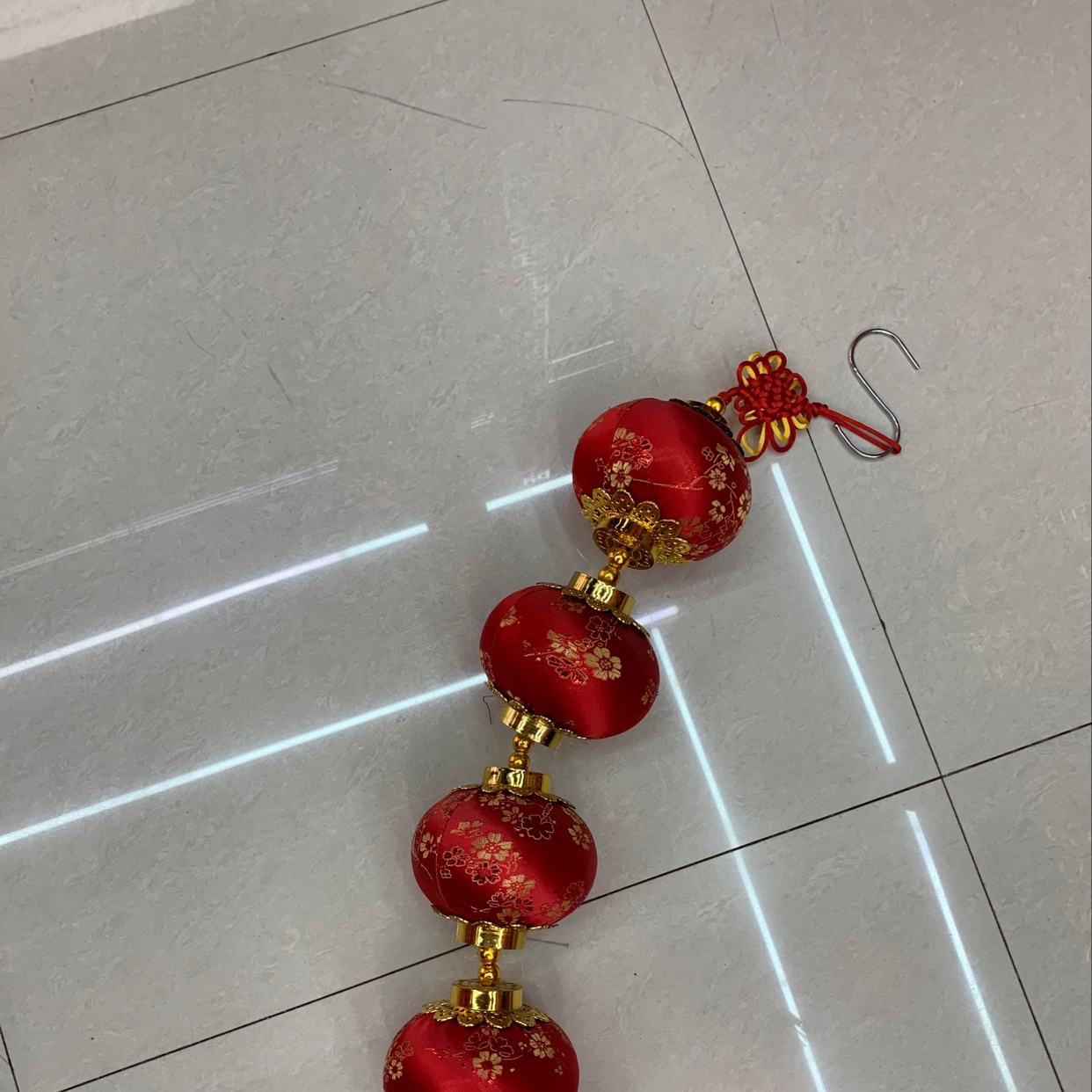 A series of five large pieces of festive and wedding items from the Forging Cloth National Plum have moved into their new home