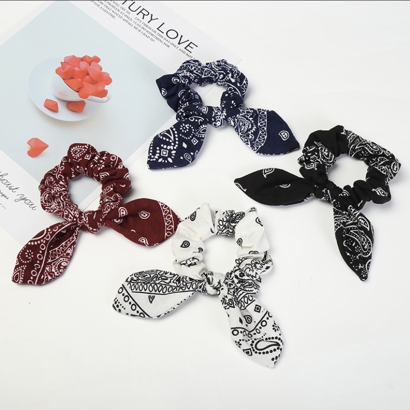 Cotton cashew hair bands