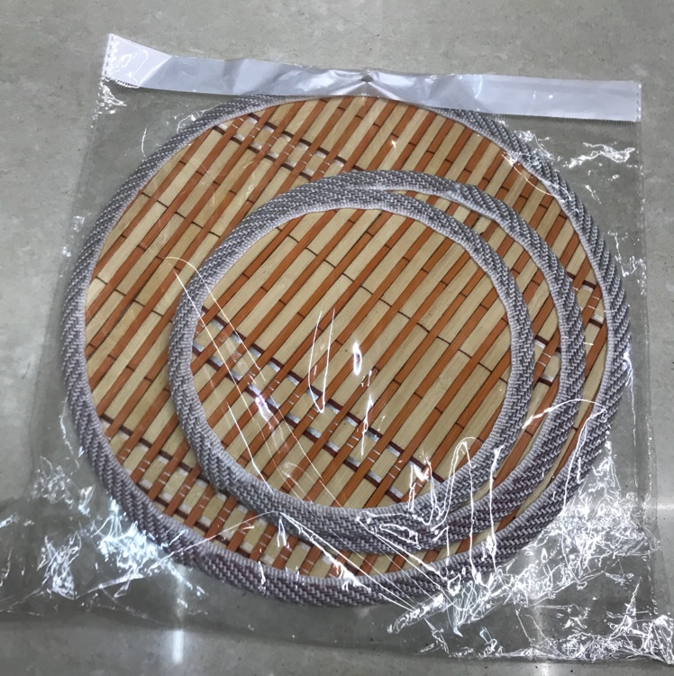 Three-Piece Rimmed Pan Mat Specification drawing