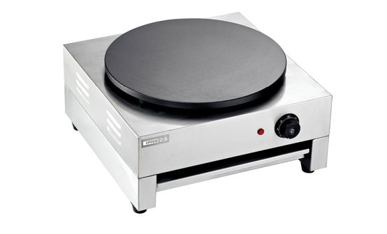 DE-1-J Single-head electric pancake crepe grill machine commercial pancake maker roti prata pancake fruit machine