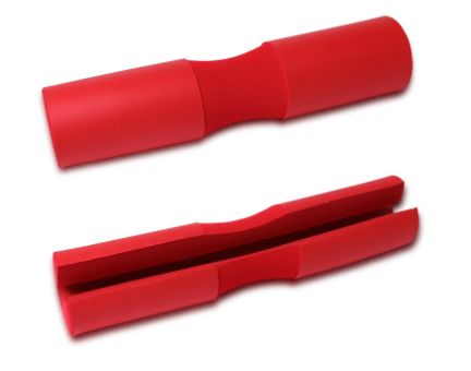 Off-The-Shelf Foam Shoulder Barbell Protective Cover Black Red Rose Blue Application Scenario