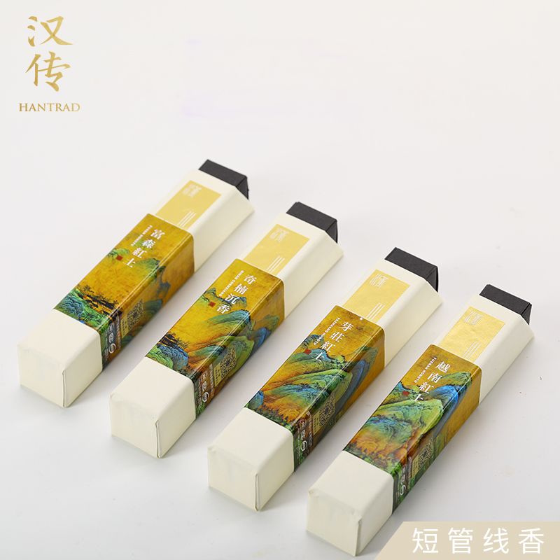 Han Chuan Xiang Fu to Nha Trang agarwood Incense Short tube replenishment set, Spring has a hundred flower fragrance vessel replenishment set