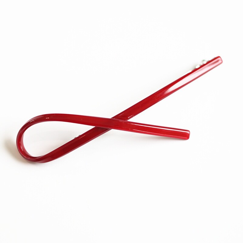 Korean Hair Clip Back Head Net Red Edge Clip Hair Accessories Girls Fresh Hair Clip Bangs Clip Top Clip Spring Clip Streamer Clip details Picture