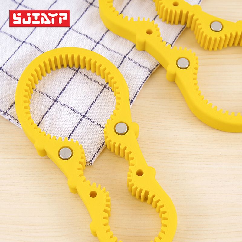 SJIAYP日本旋盖小宝磁性葫芦形开罐器开瓶器拧盖器8字开盖器细节图