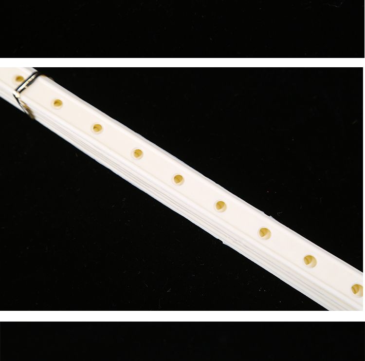 旭峰 优之选 服装店衣架连接条裤架挂钩套装透明皮条塑料乳白色加厚晾衣杆详情图9