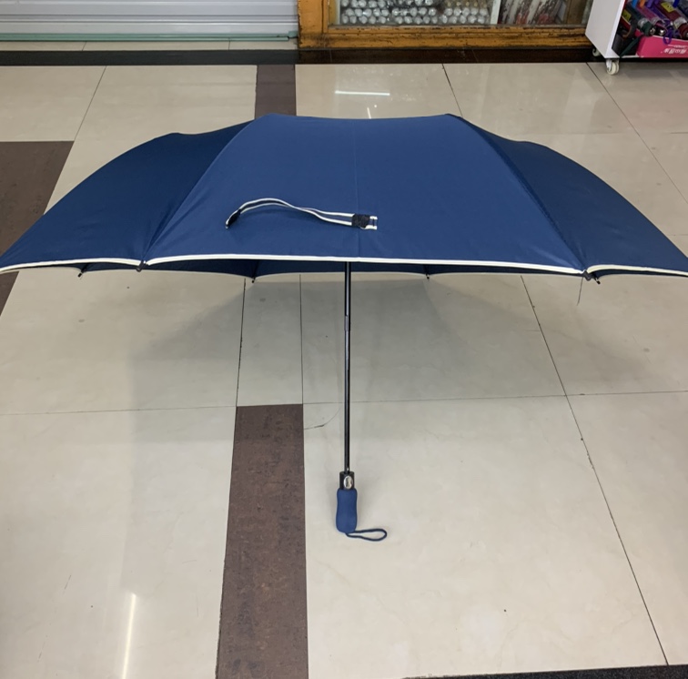 Two Fold Golf Umbrella Large Double Golf Long Handle Umbrella Fiber Umbrella Custom Logo Advertising Umbrella Custom Gift Umbrella Printing Specification drawing