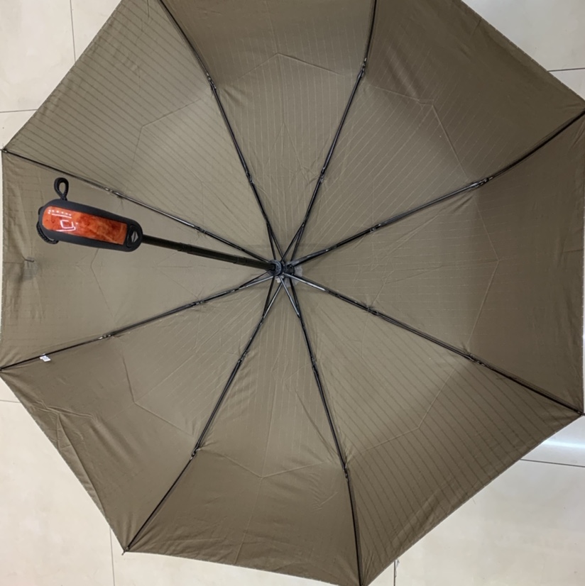 8020 Self-Opening 8K Gold Bar Umbrella Specification drawing