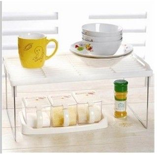 Plastic kitchen racks fold up storage racks, food racks, dish racks