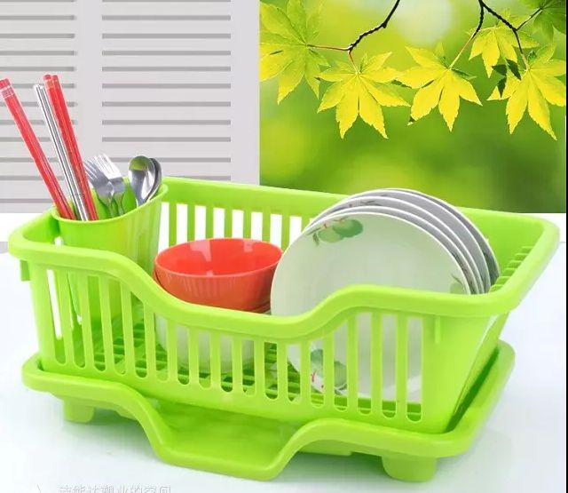 Plastic dish rack, draining rack, storage box and bowl rack, and shelving rack Item Picture