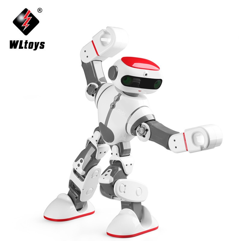 Weili F8dobi, a funny and intelligent entertainment robot, features multi-functional voice self-programming and dual versions of WIFI and Bluetooth. It is a one-piece dropshipping product details Picture