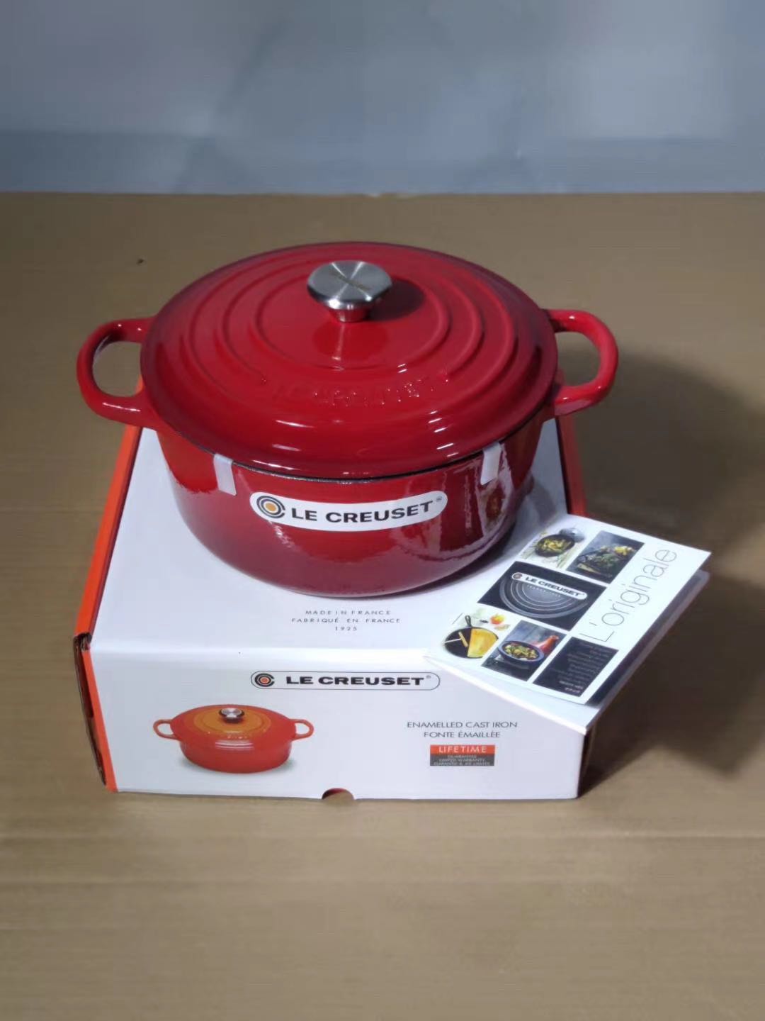 法国 Le Creuset 酷彩24厘米珐琅锅铸铁锅炖锅汤锅煮锅炒锅多用锅详情图4