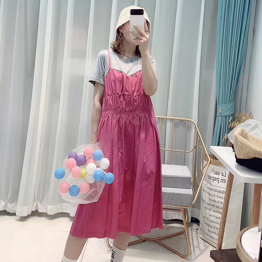 Color-blocked dress