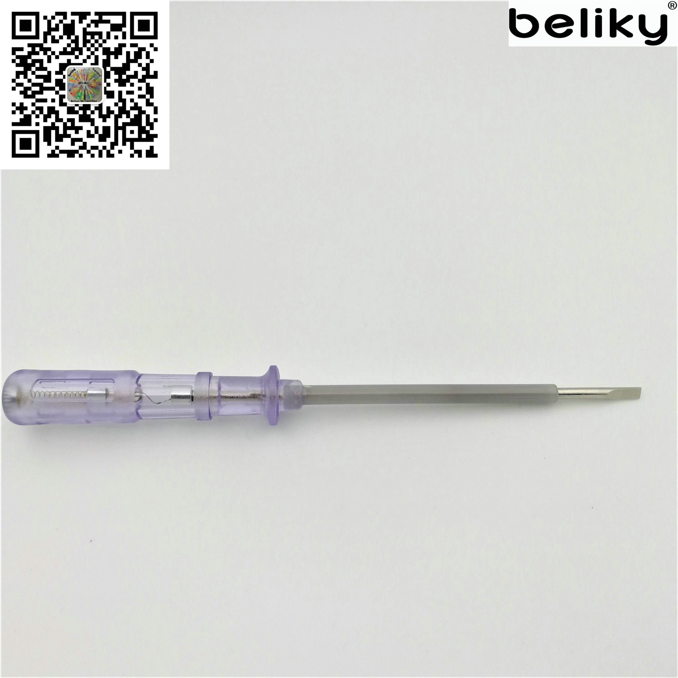 beliky17151A电笔测试螺丝刀特长灰包杆吊卡详情5